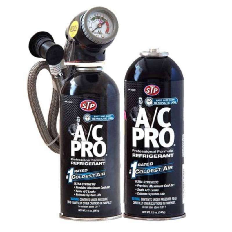 Promo Stp Ac Pro Freon R134A Dispenser Dan Refill Penambah Freon Mobil