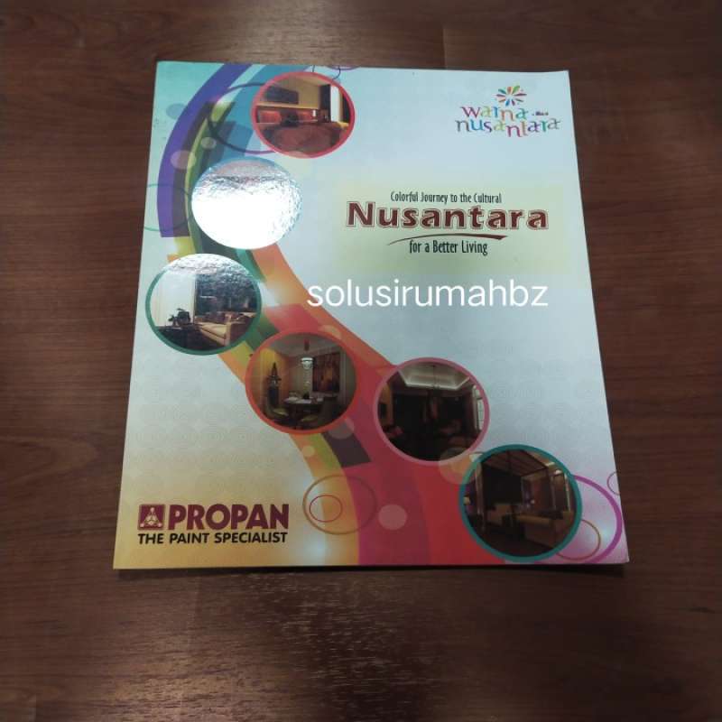 Jual KATALOG CAT PROPAN KATALOG WARNA NUSANTARA 44 HAL PROPAN BUKU