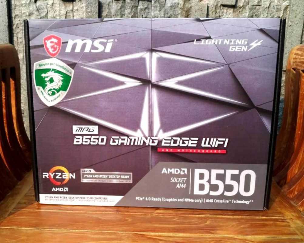 Promo Msi Mpg B550 Gaming Edge Wifi | Motherboard Amd Ryzen B550 Wifi ...