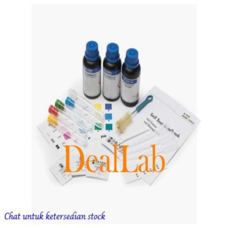 Promo hanna hi3896 npk soil chemical test kit 25 tests each deal