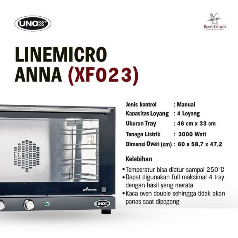 Promo UNOX ANNA OVEN CONVECTION OVEN LISTRIK OVEN TANAM Diskon 33 di