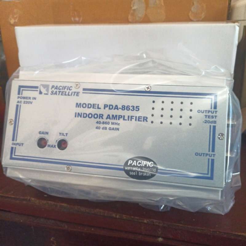 Jual Booster Tv Matv / Smatv / Catv, Pacific Satellite Pda 8635 Di ...