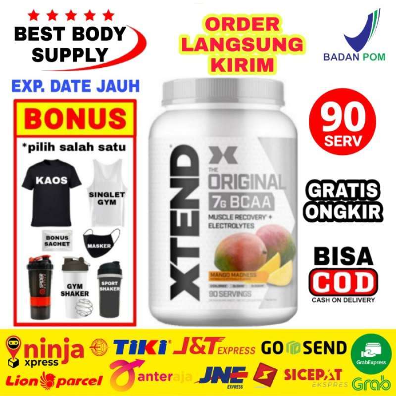 Promo XTEND 90 Serv BPOM XTEND BCAA 90 SERV XTEND BCAA Extend BCAA 90