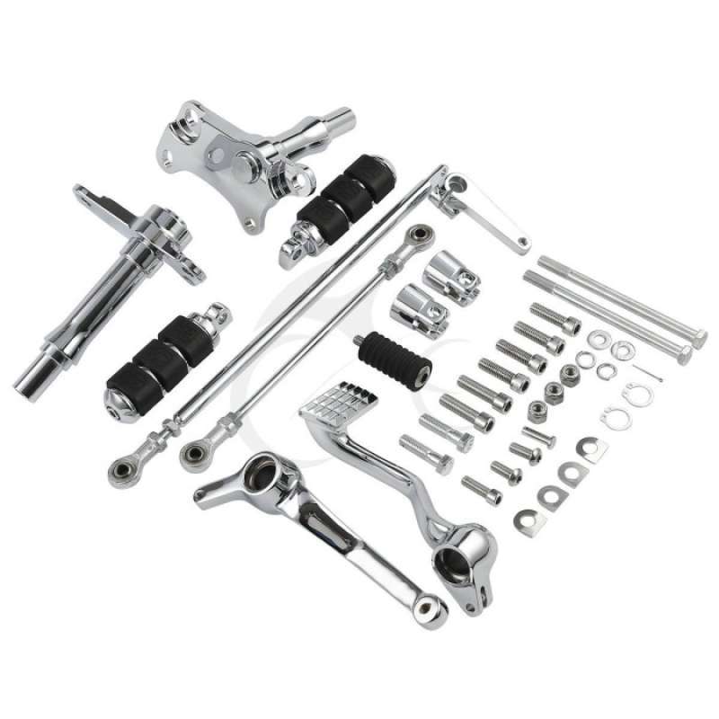 Promo Forward Controls Kit Pegs Levers Linkage For Sportster XL 883 91