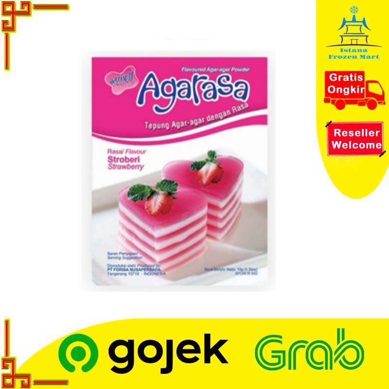 Serial Rasa Strawberry Nutrijell Rasa Stroberi Strawberry 10 Gram Gratis Ongkir 🏷️ Harga Murah ...