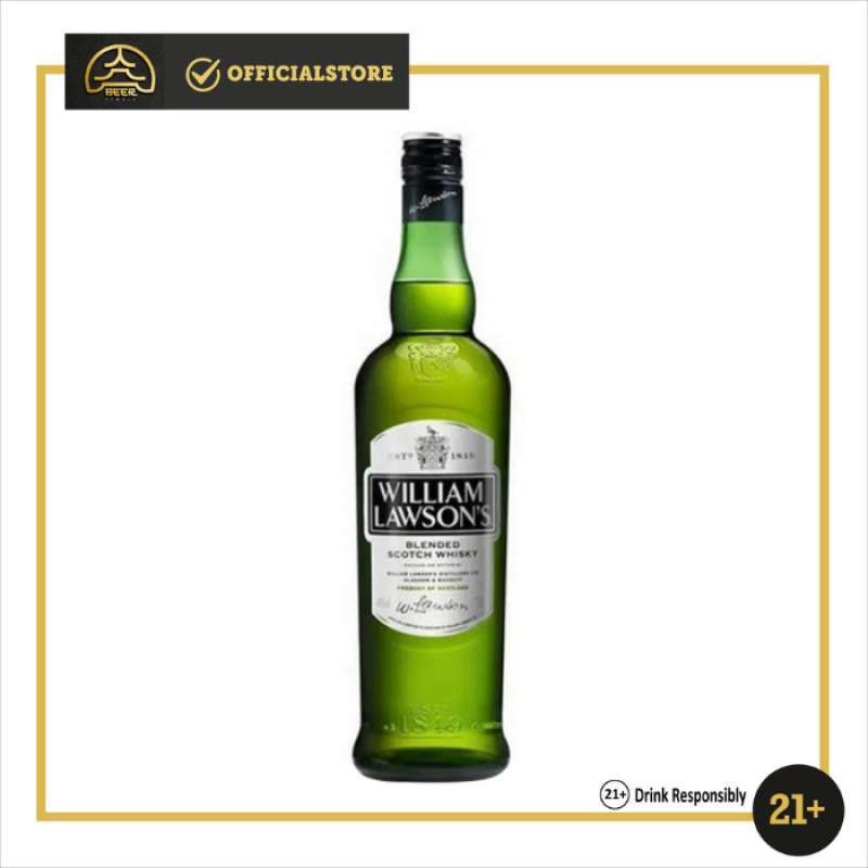Jual William Lawsons Blended Scotch Whisky 750ml di Seller Beer Temple