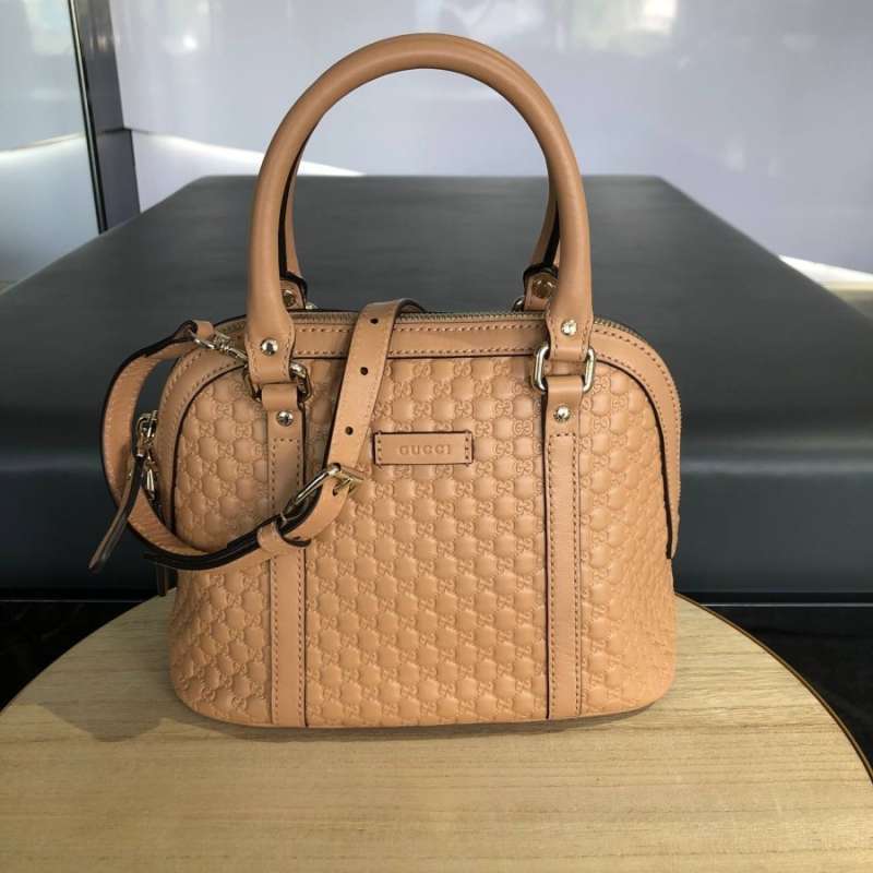 Jual Gucci G Gg Dome Alma Small Satchel Shoulder Bag Beige Di Seller Brandluxid Official Store Kedung Baruk Kota Surabaya Blibli