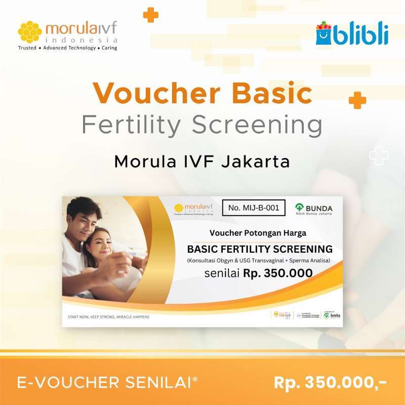 Promo Fertility Screening Morula IVF Jakarta Diskon 94 di Seller