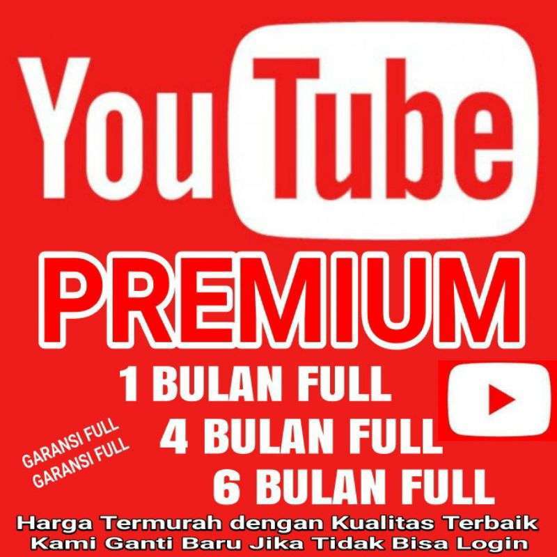 Jual Youtube Premium 1 Bulan 3 Bulan Via Invite Di Seller