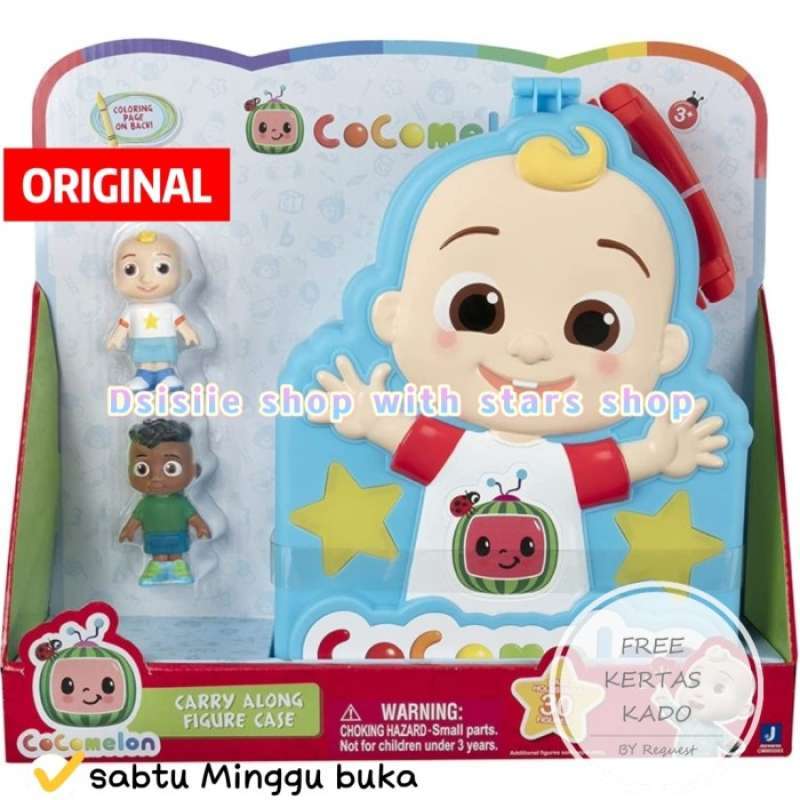 Promo carry along figure case with two poseable cases