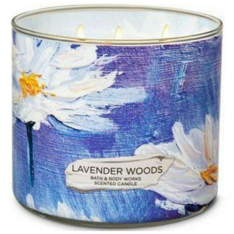 Jual BATH AND BODY WORKS BBW CANDLE 3 WICKS VANILLA BIRCH di Seller