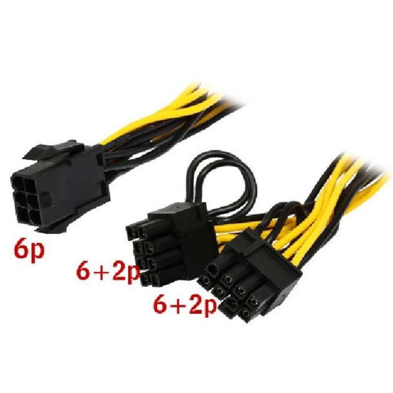 Alimentazione GPU Adattatore PCIe 8 Pin A Doppio 8 Pin COMeap - Cavo Y- Splitter Per Alimentazione Schede Video Adattatore Scheda Video - Foto 5