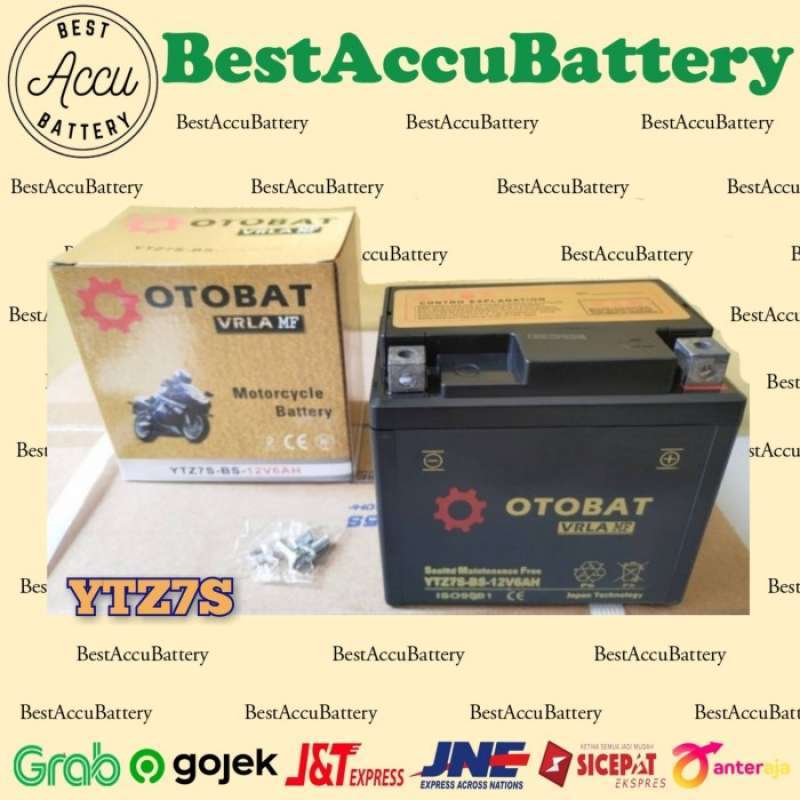 Promo Aki Motor Honda CB150R OTOBAT GTZ7S MF Aki Kering Diskon 23% di