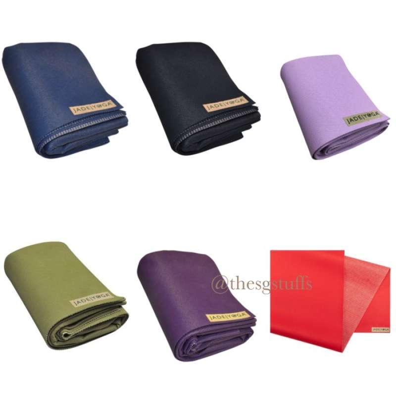 Jual Jade Yoga Voyager Yoga Mat/matras Yoga Pilates Ringan Travel 1.6mm