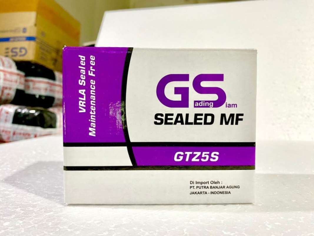 Promo Aki Motor Yamaha Jupiter MX 135 baru ( GTZ5S) GS E Aki Kering MF