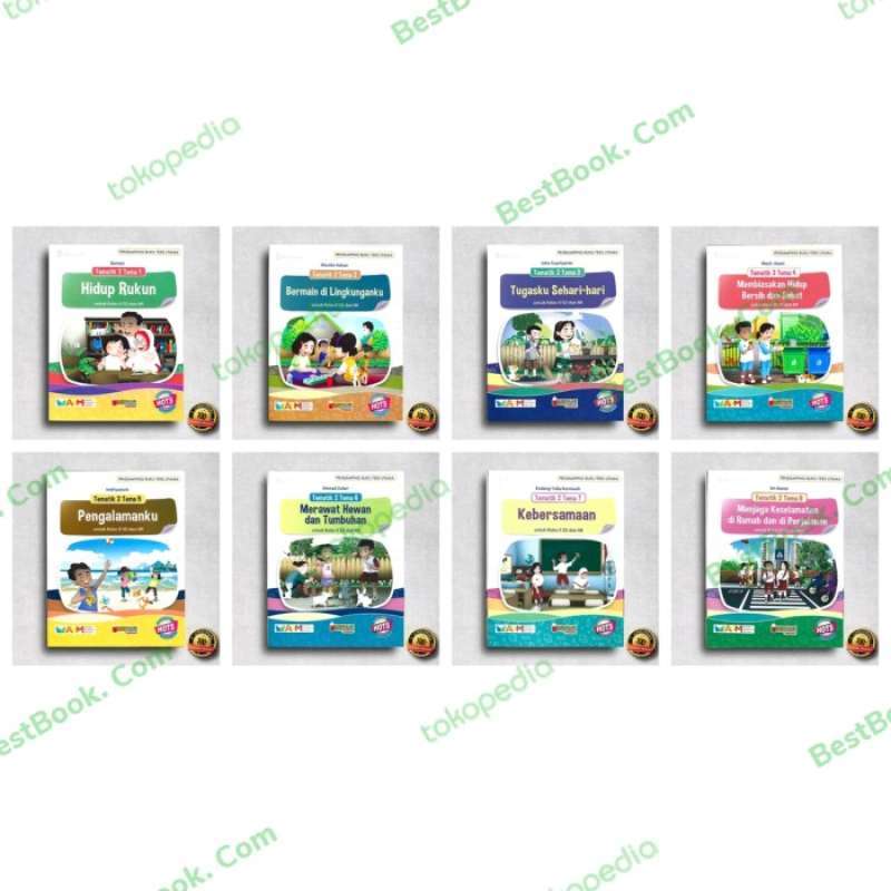 Jual Paket Tematik Platinum Kelas 2 Sd Tema 1 2 3 4 5 6 7 8 Hots Akm Di ...