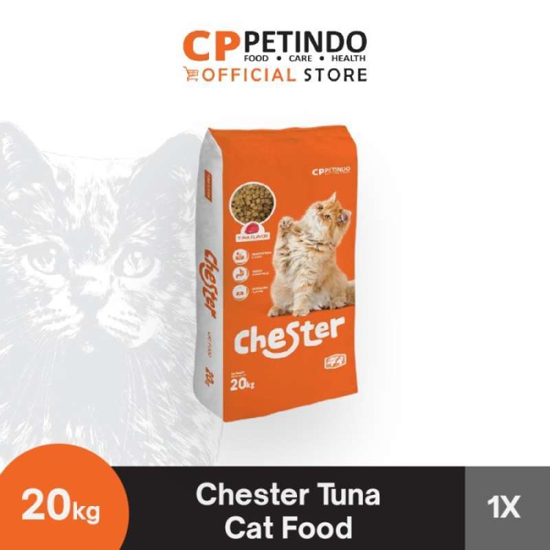 Promo CPPETINDO Chester Tuna Cat Food 20kg Diskon 23 di Seller