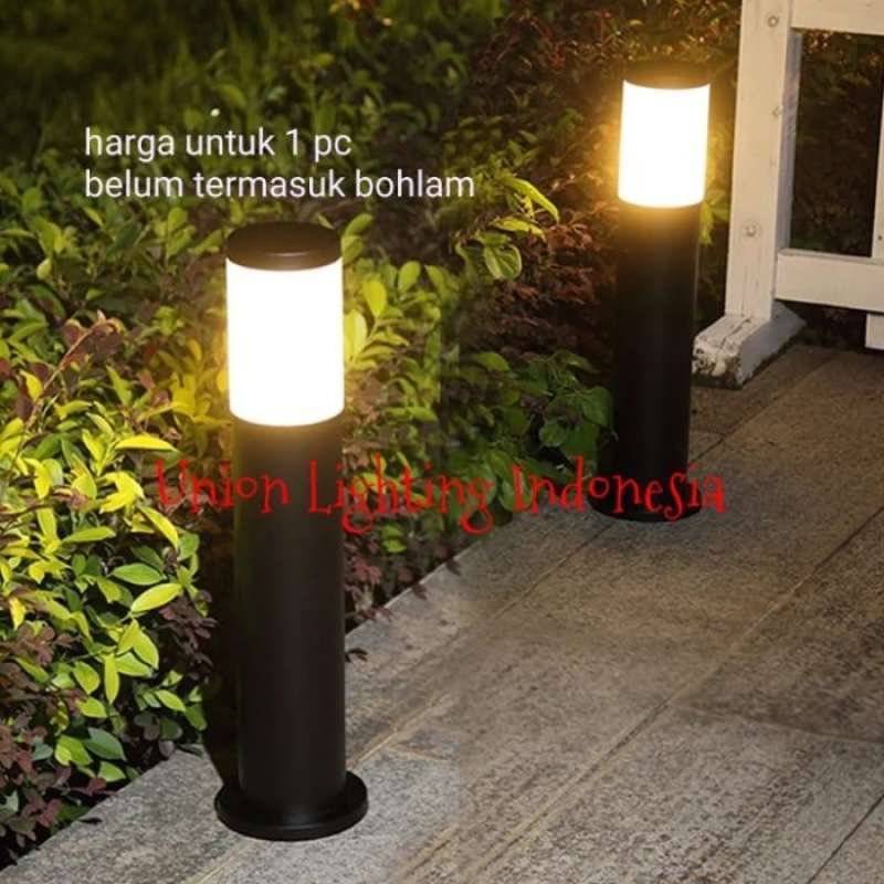 Promo SL9047/80CM LAMPU PILAR TAMAN PAGAR HIAS OUTDOOR E27 MINIMALIS