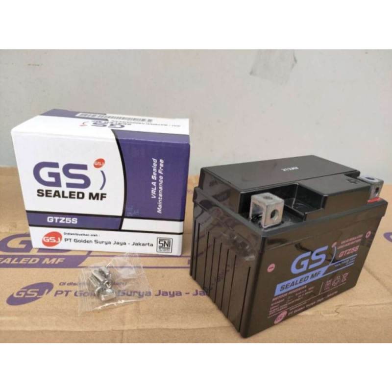 Jual AKI MOTOR HONDA BEAT -VARIO 110 -SUPRA X 125 GTZ5S GS MF AKI