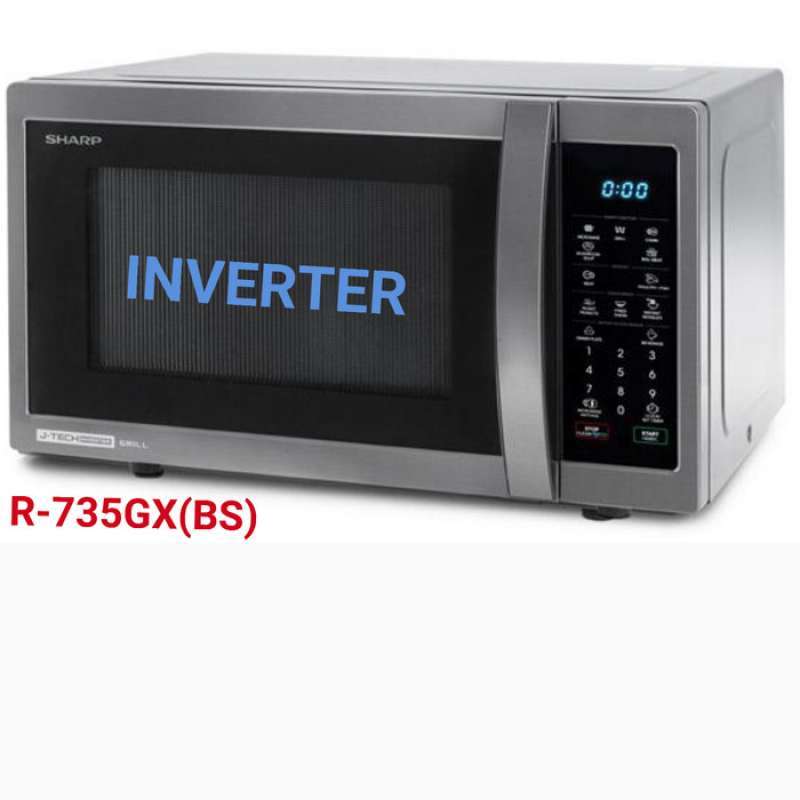 Promo Promo Sharp Microwave Oven With Grill JTech Inverter 28L R753Gx(Bs) Diskon 23 di Seller