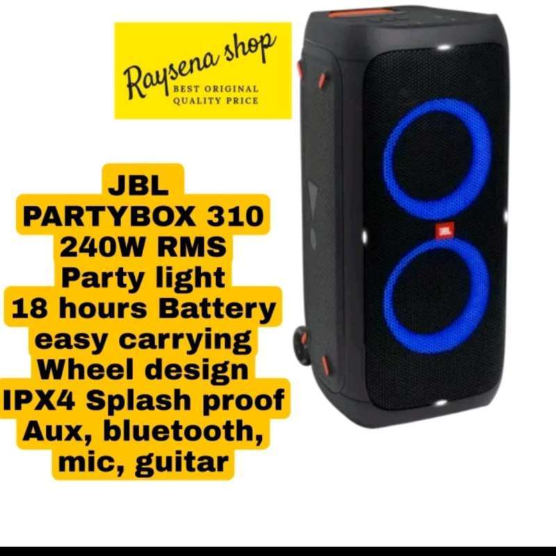 Jual JBL PARTYBOX 310 BLUETOOTH SPEAKER KARAOKE IMS WARANTY di Seller