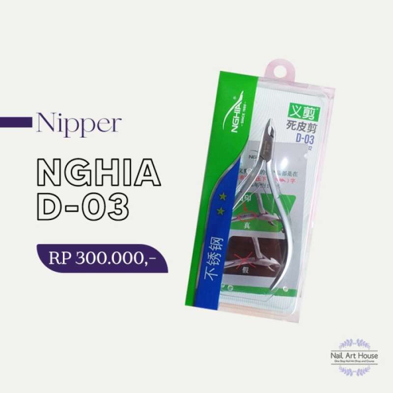 Promo Cuticle Nipper Nghia D03 / Jaw 12 Diskon 23 Di Seller Yunyun