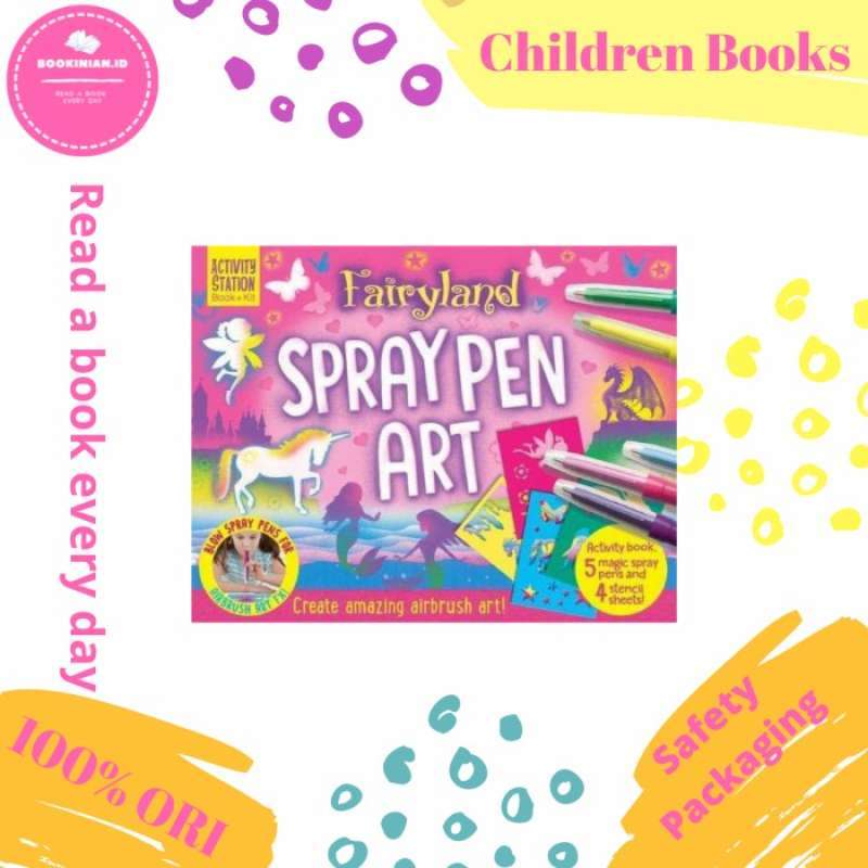 Promo Fairyland Spray Pen Art (activity Station Gift Boxes) Diskon 23