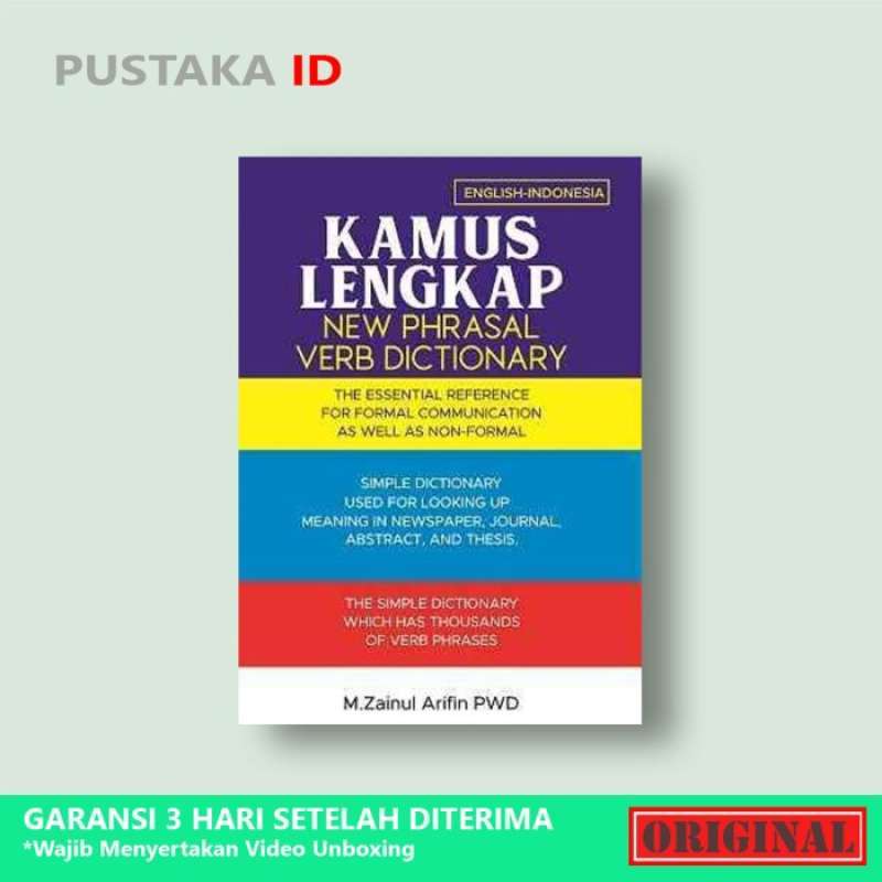 Promo Kamus Lengkap New Phrasal Verb Dictionary English Indonesia promo-kamus-lengkap-new-phrasal-verb-dictionary-english-indonesia