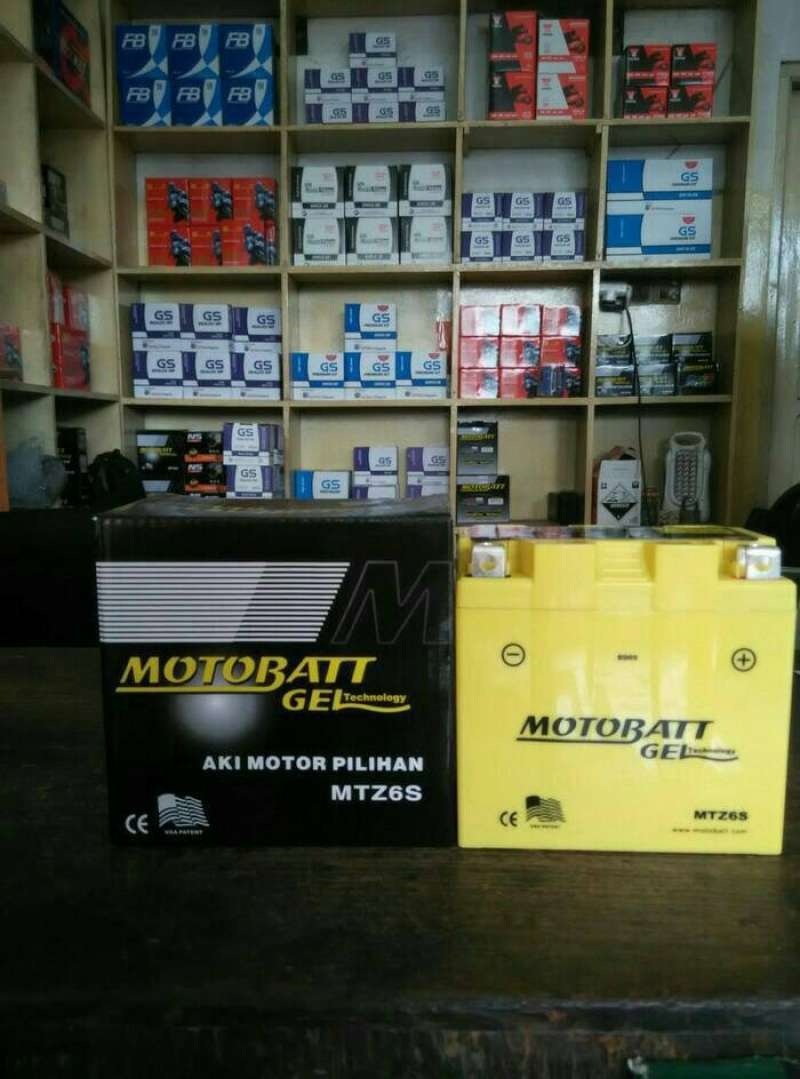 Jual Aki Motor VARIO 125, VARIO150 Motobatt MTZ6S di Seller Global