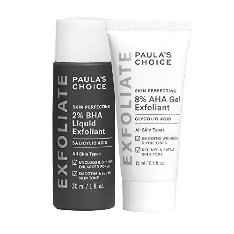 Promo Paula Choice Skin Perfecting 2 Bha Liquid Exfoliant + 8 Aha Gel