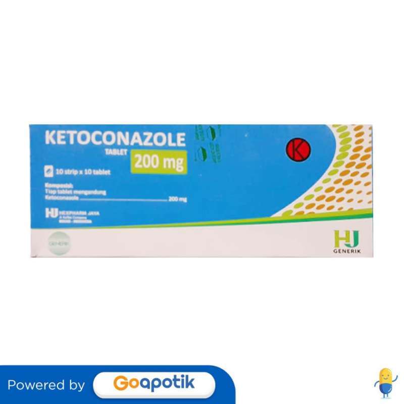 Jual KETOCONAZOLE HEXPHARM 200 MG BOX 100 TABLET di Seller Apotek Lany