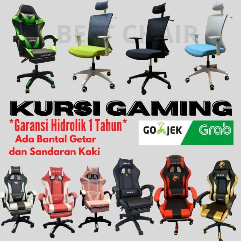 Jual Kursi Gaming Gaming Chair Kursi Gaming Kursi Gaming Hidrolik