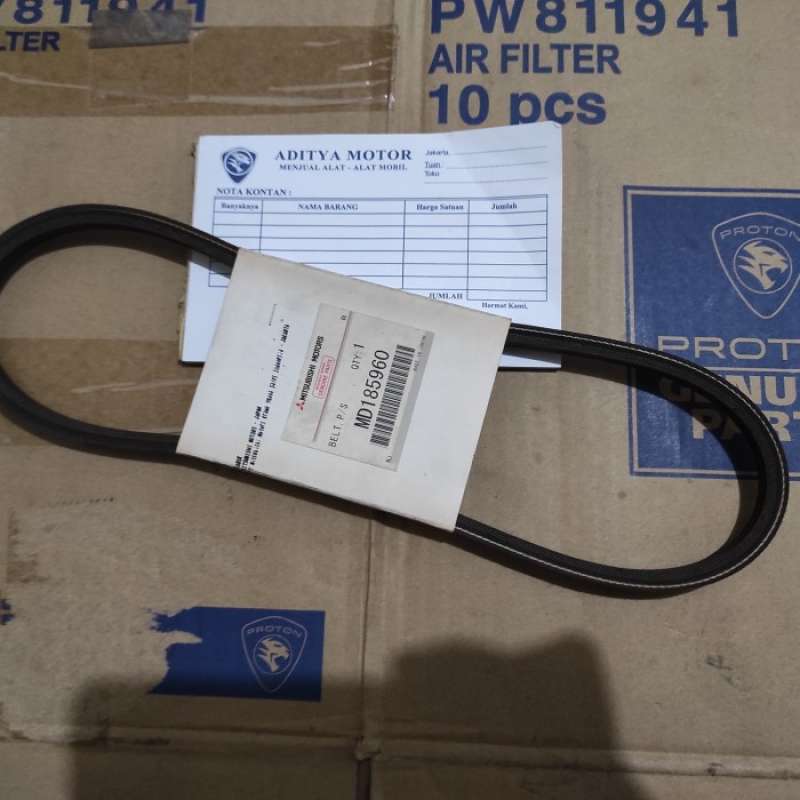Jual fan belt vbelt van belt power steering pajero bensin v43 3000cc