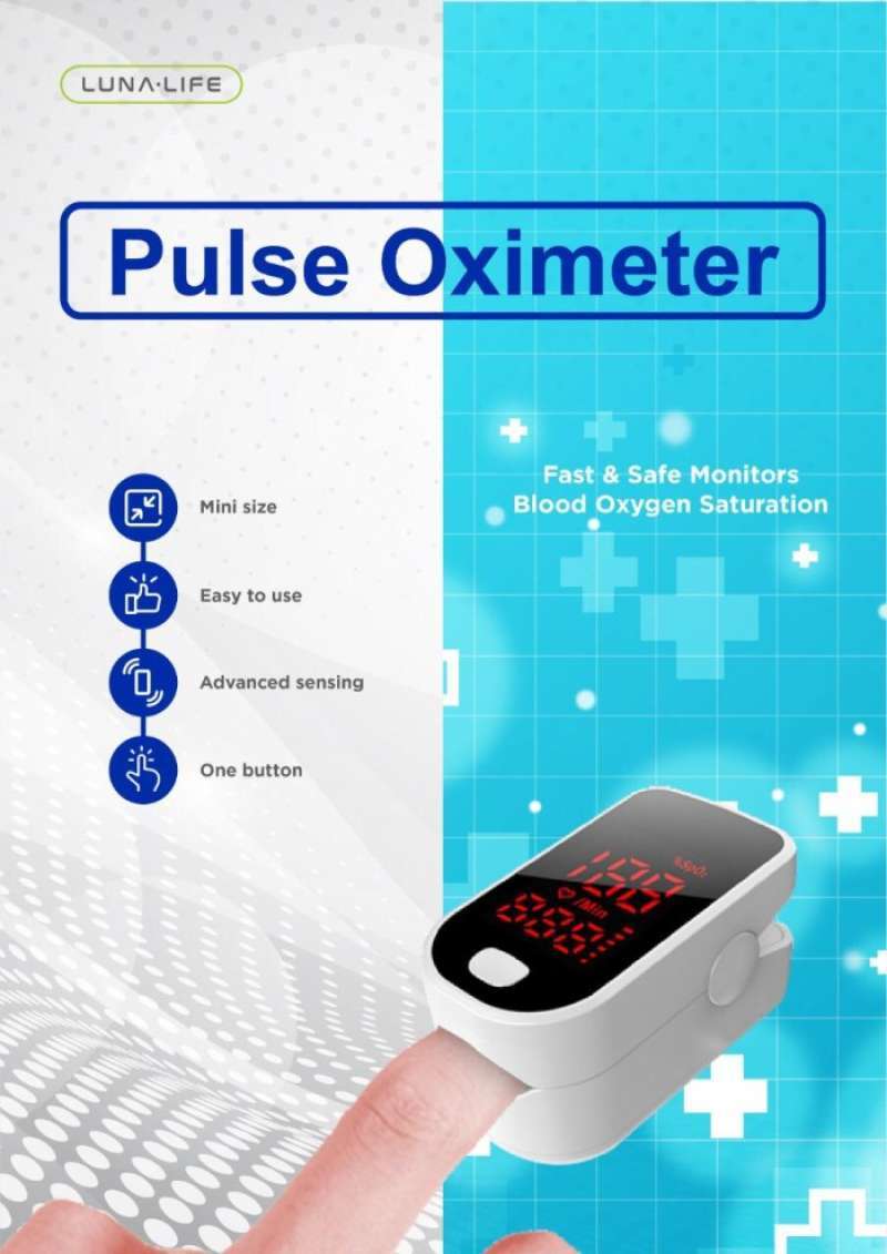 Promo Luna Life Pulse Oximeter Fingertip Diskon 17 di Seller Mahanani