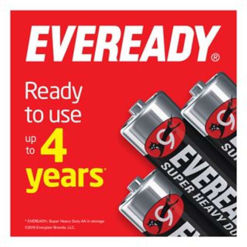 Jual Eveready Super Heavy Duty Aaa Carbon Zinc Bp4 1212 Di Seller