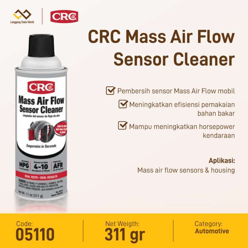 Promo CRC Mass Air Flow Sensor Cleaner, 11 Wt Oz 05110 Diskon 23 di
