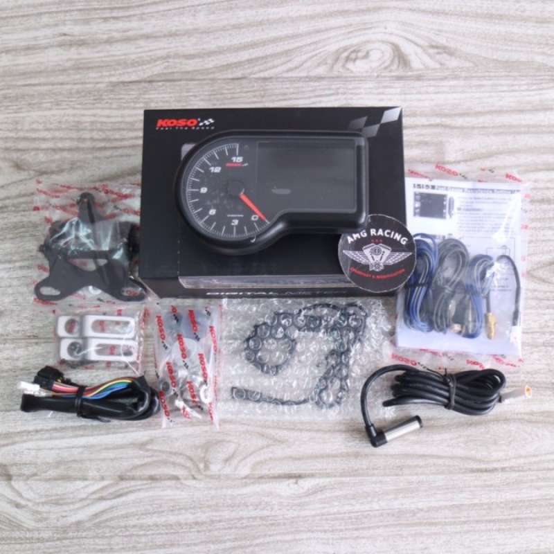 Promo Speedometer Digital Lcd Meter Rx3 Koso Nmaxaeroxpcxxmaxvarioninja Diskon 17 Di