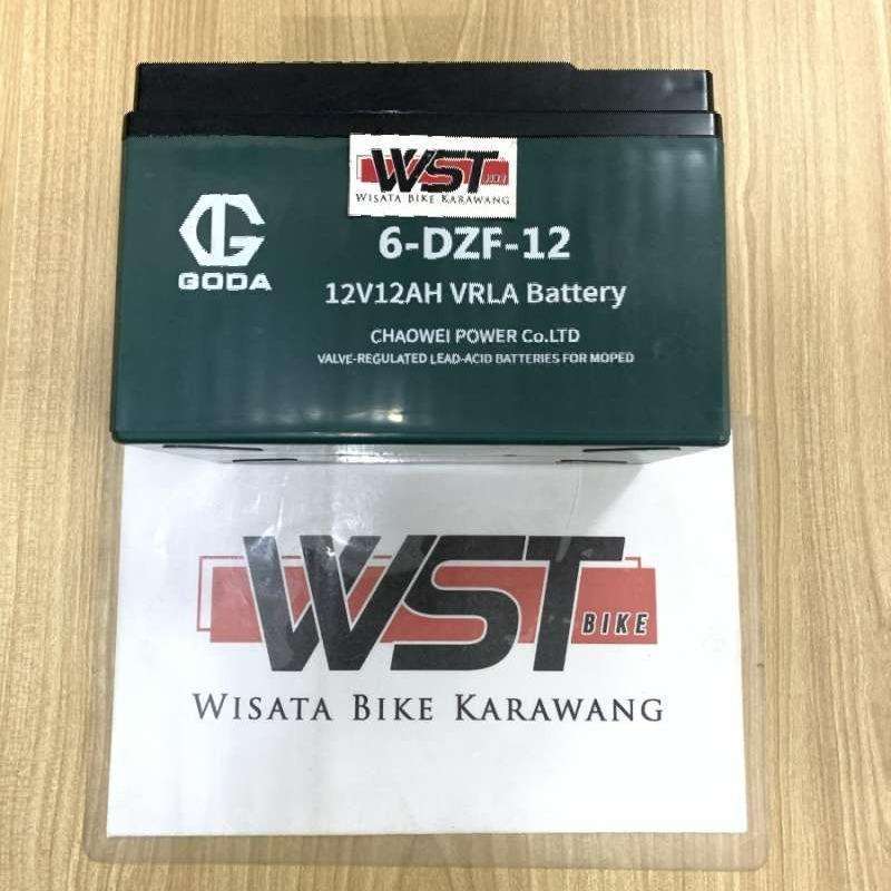 Jual Baterai Aki Sepeda Listrik Goda 12v-12ah Original Semua Merk Bisa
