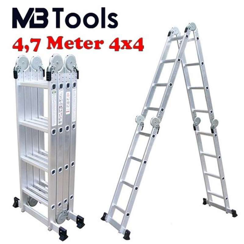 Promo Tangga Multipurpose 4x4 / 4,7m Tangga Lipat 4,7meter Tangga
