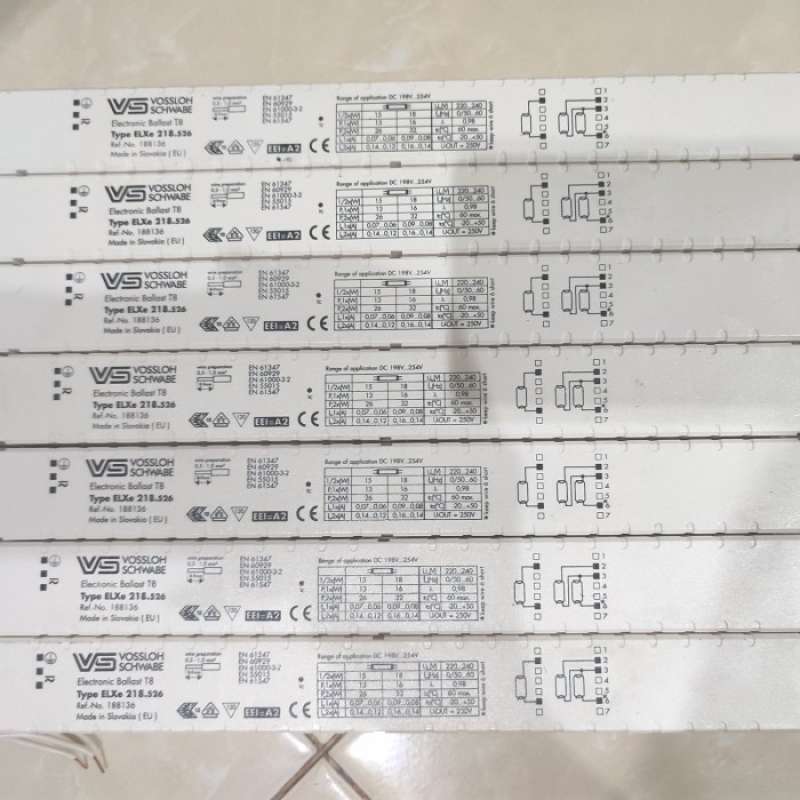 Promo Vossloh Schwabe Elxe 218.526 Ballast For Tl 2*18w Diskon 23% Di ...