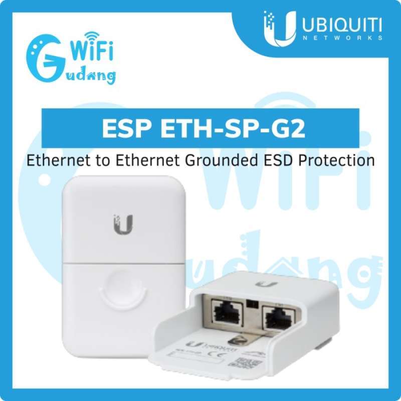 Promo Ubiquiti ETHSPG2 GEN2 Surge Protector For Outdoor