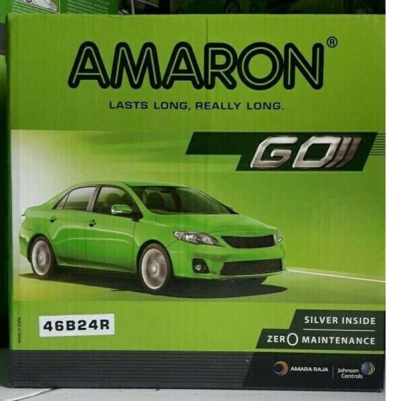 Jual AKI MOBIL AVANZA NS60 46B24R 12V 45AH AMARON GO di Seller Alfa
