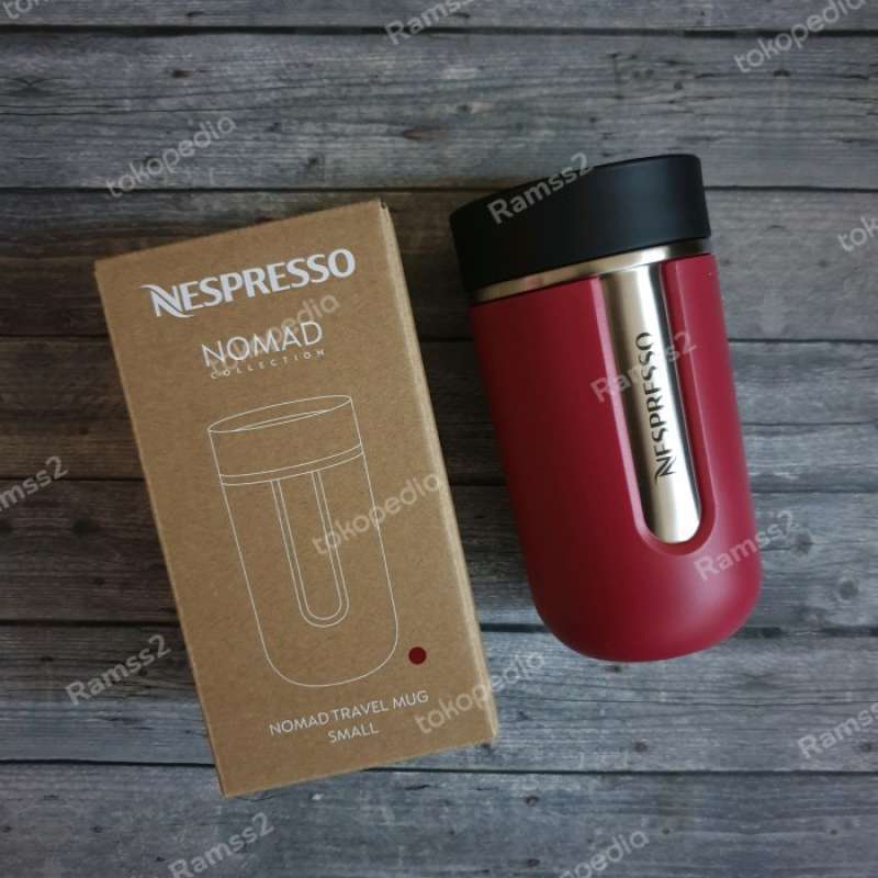 Promo Nespresso Nomad Travel Mug Small Raspberry Singapore Diskon 18