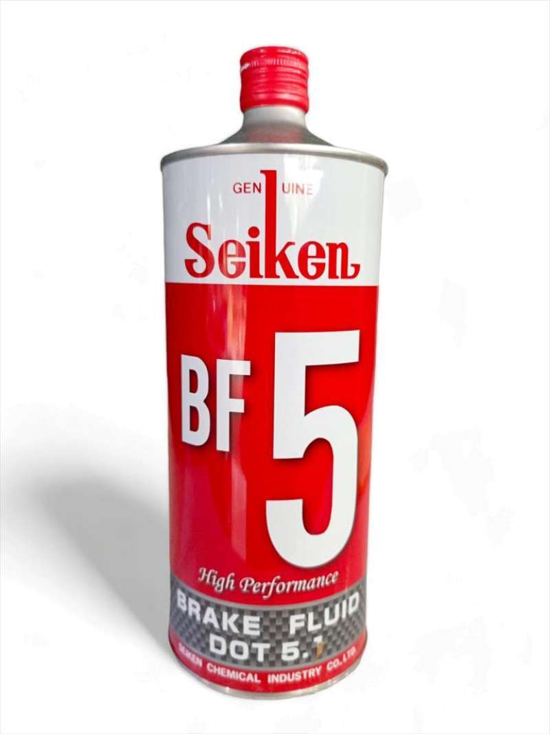 Jual Minyak Cairan Rem Brake Fluid DOT BF 5 Putih Clear Seiken 1 Liter