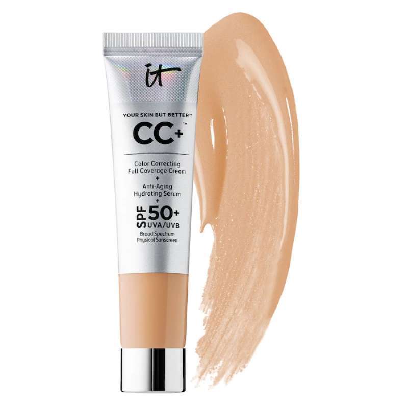 Jual It Cosmetics Mini Cc+ Cream Spf50 Correcting Light Medium 4ml 12ml ...