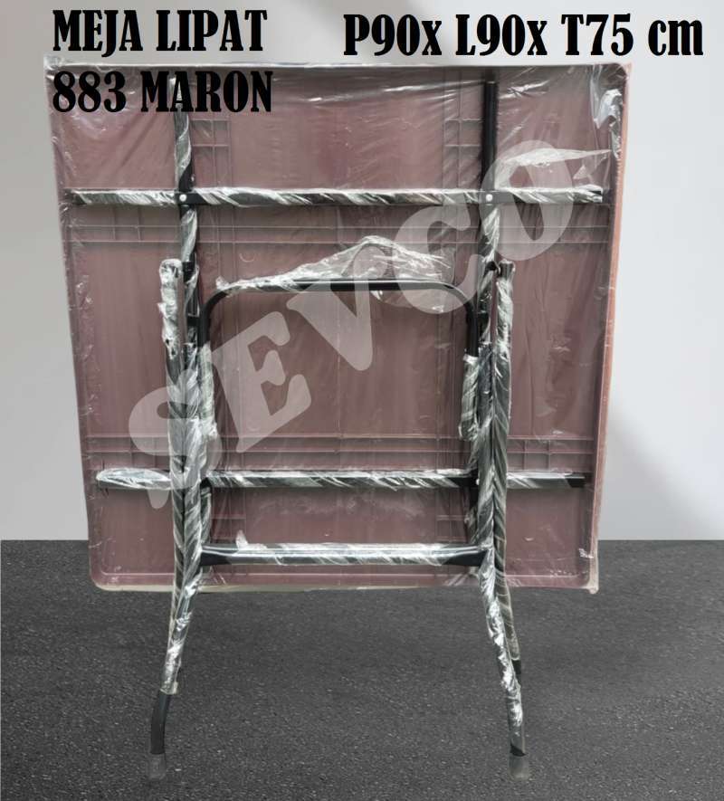 Jual Meja Lipat/meja 883 Merah & Maron /meja Sembahyang/meja Jualan ...