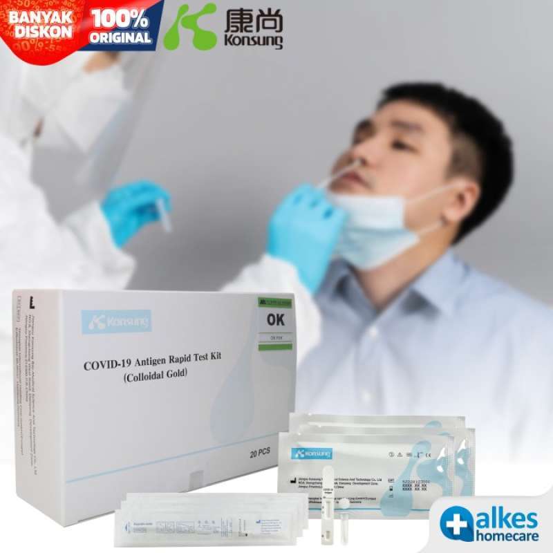 Promo Konsung Alat Swab Test Antigen Rapid Test Antigen Diskon 23 Di