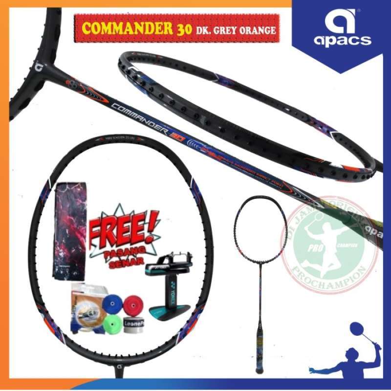 Jual APACS COMMANDER 30 RAKET BADMINTON - ORIGINAL di Seller Premier ...