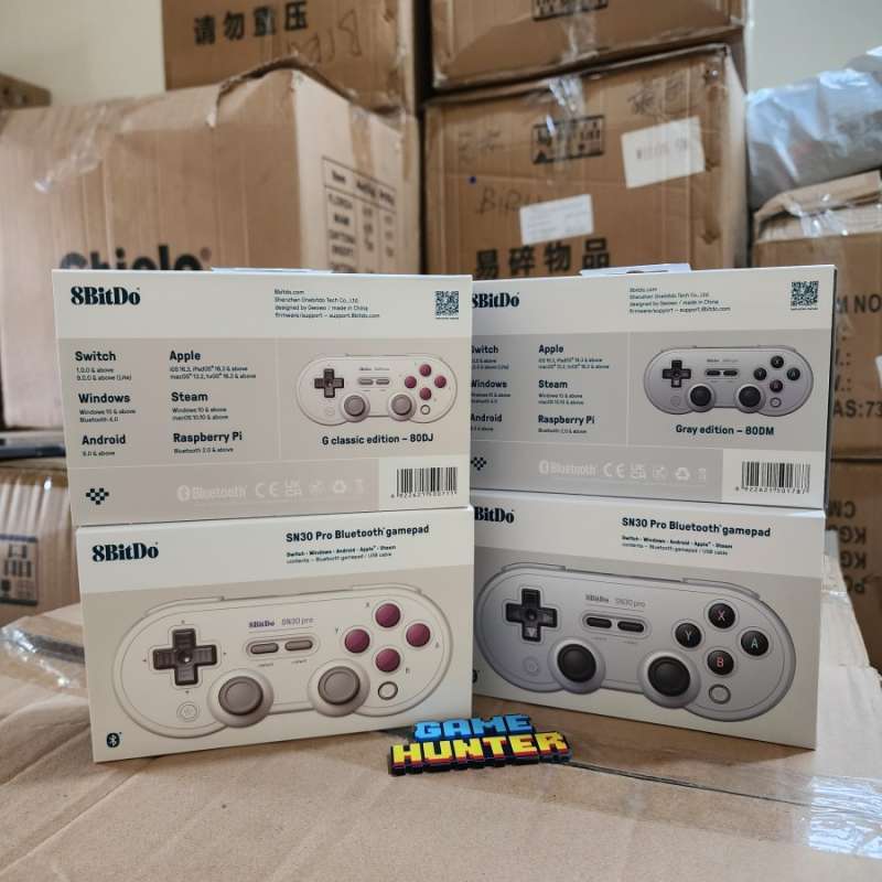 Promo 8bitdo Sn30 Pro Bluetooth Gamepad For Switch / Windows / Android ...