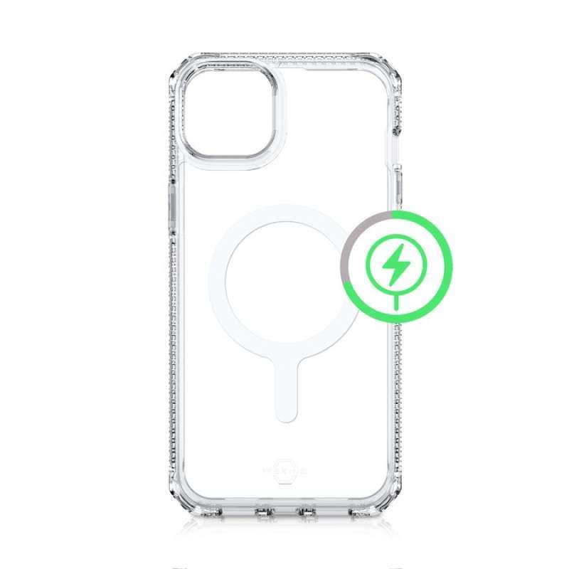 Promo CASE IPHONE 11 ITSKINS HYBRID R CLEAR MAGSAFE CASING